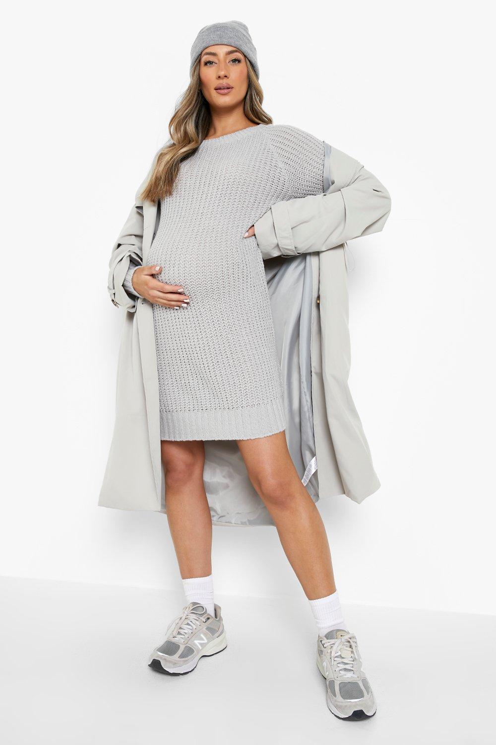 Maternity hotsell dress boohoo